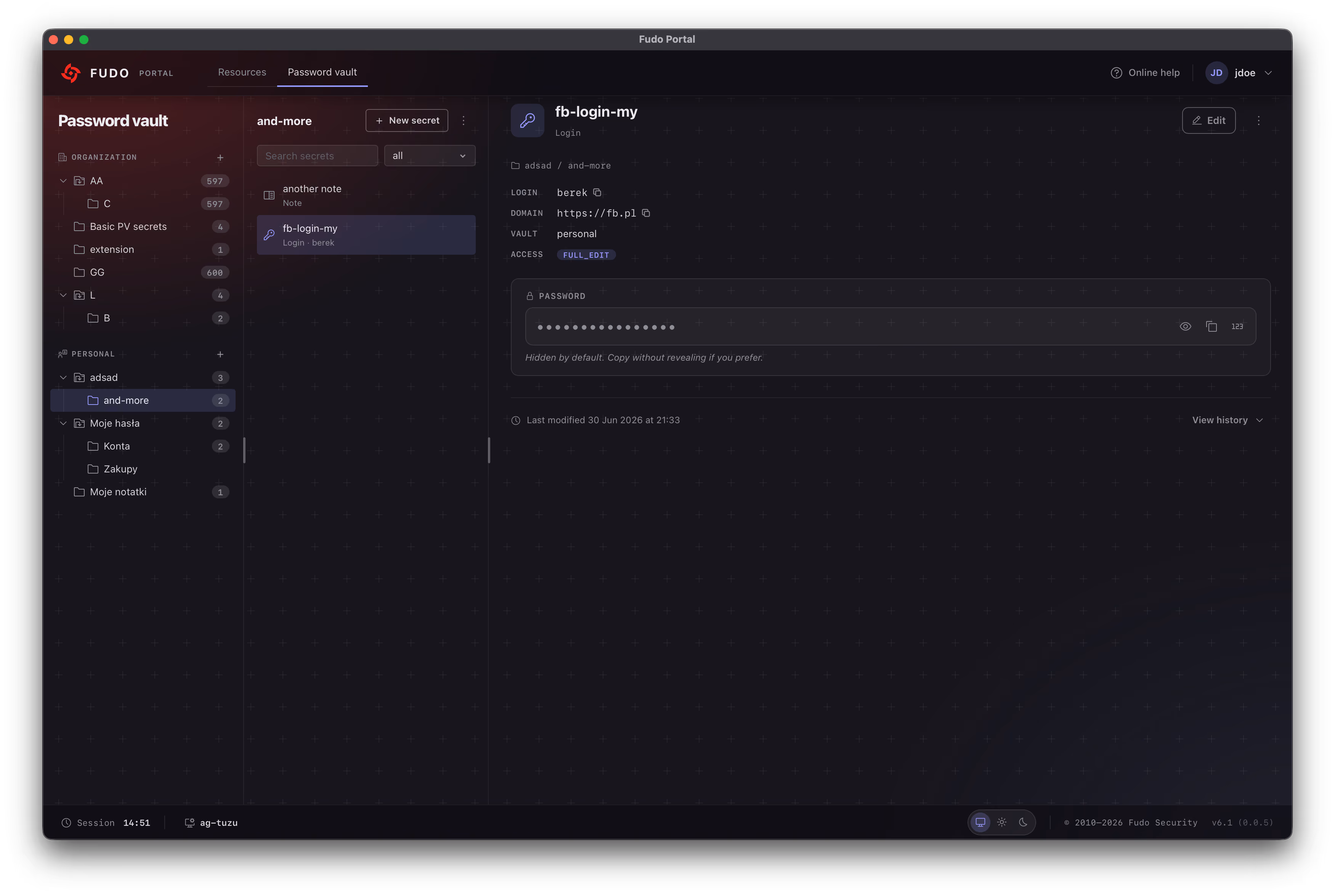 Unified, secure, agentless access