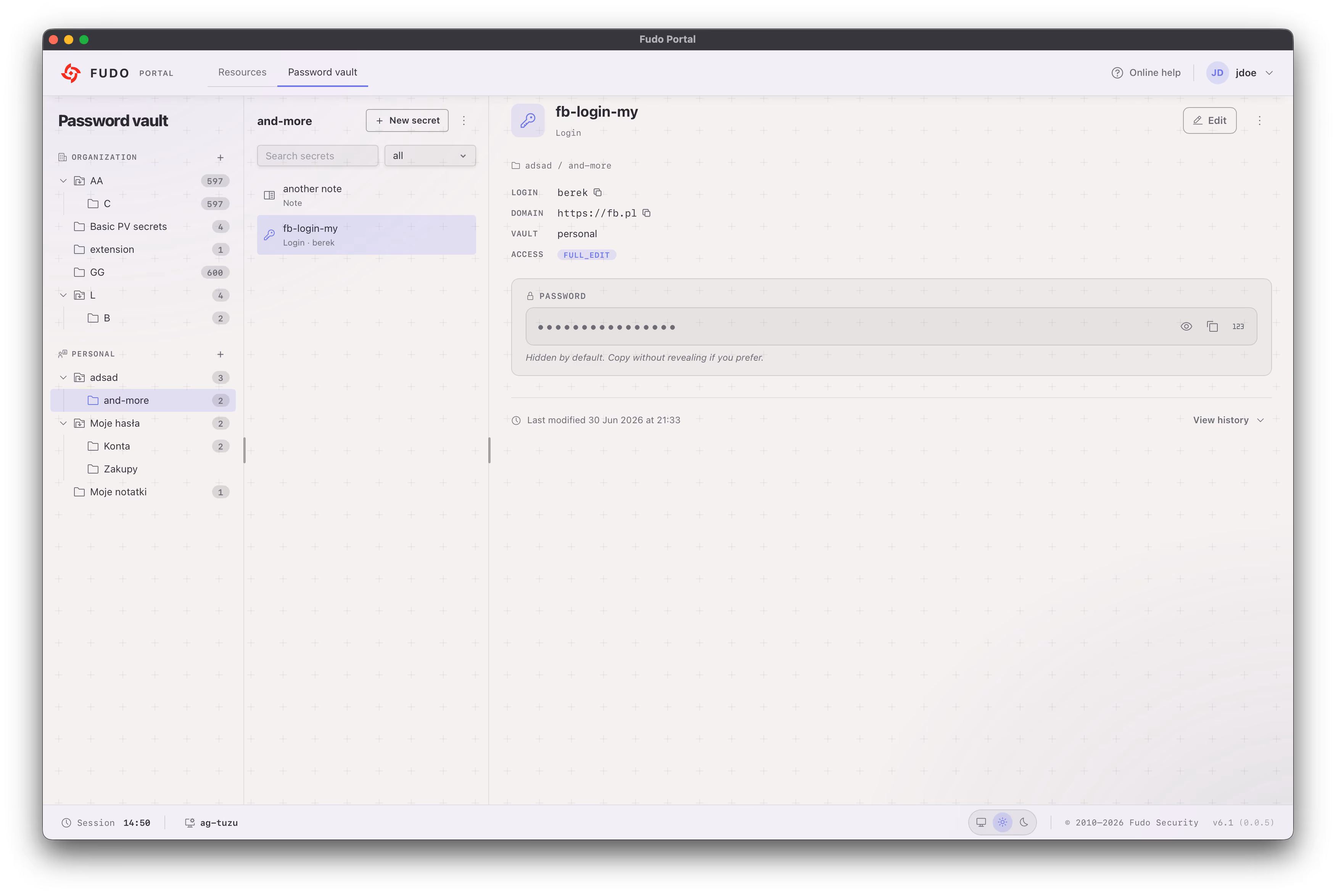Unified, secure, agentless access
